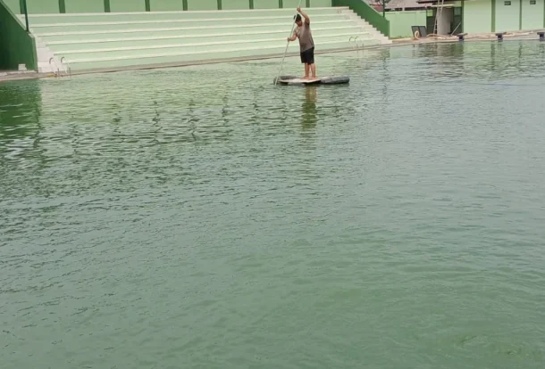 tips kolam renang hijau