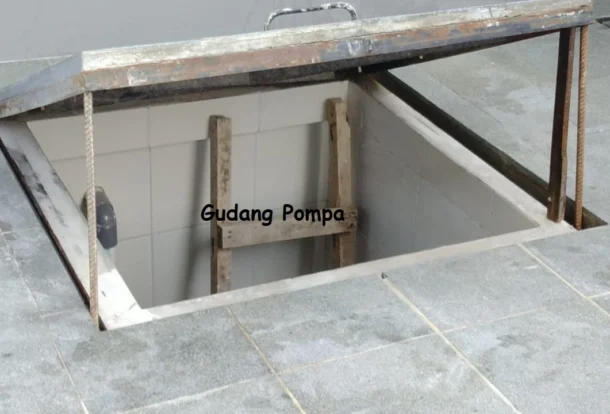 pembuatan balancing tank kolam
