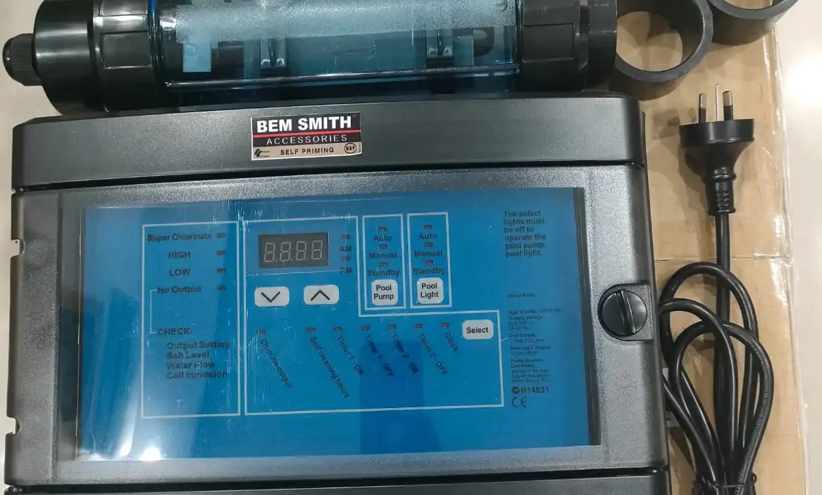 salt chlorinator menjadikan kolam
