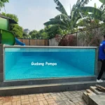 pembuatan kolam renang kaca