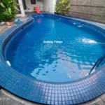 air kolam renang surut