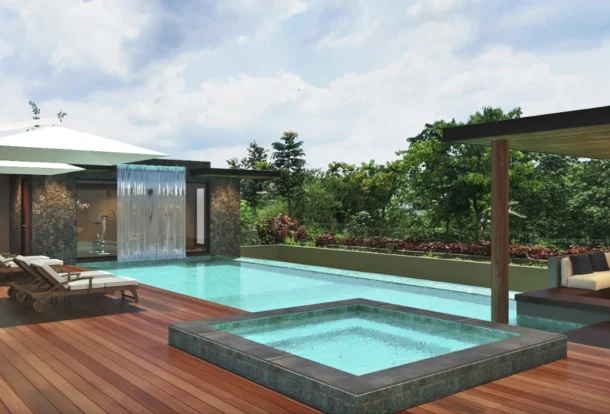 Kolam Renang Skimmer untuk Sauna