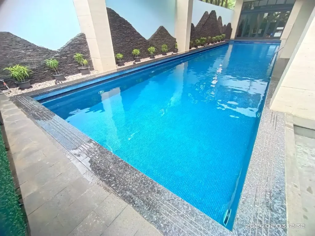 nilai estetika kolam renang