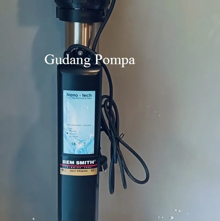 Penjernih Kolam Renang dengan Sinar UV